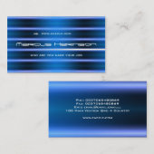 Cartes de visite créatifs élégants modernes (Devant / Derrière)