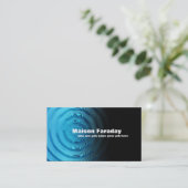 Cartes de visite créatifs modernes et élégants (Debout devant)