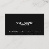 Cartes de visite créatifs personnalisés - Unique e (Devant)