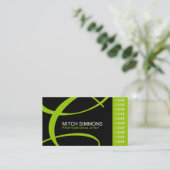 Cartes de visite culinaires de chef (Debout devant)