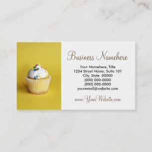 Cartes de visite Cupcake