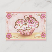 Cartes de visite Cupcake (Devant)