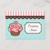 Cartes de visite Cupcake (Devant)