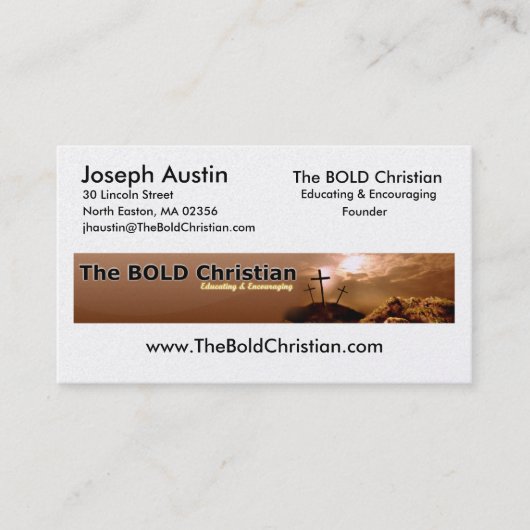 Cartes de visite customisés (Devant)