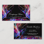 Cartes de visite d4 de concepteur de lampes au (Devant / Derrière)