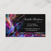 Cartes de visite d4 de concepteur de lampes au (Dos)