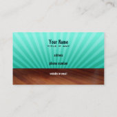 Cartes de visite d'académie (Dos)