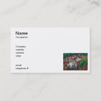 Cartes de visite d'aceo d'enfant