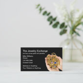 Cartes de visite d'achat de ferraille pour bijoute (Debout devant)