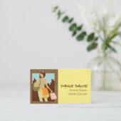 Cartes de visite d'achats personnels (Debout devant)