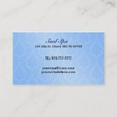 Cartes de visite d'acuponcture (Dos)