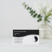 Cartes de visite d'acupuncture (Debout devant)