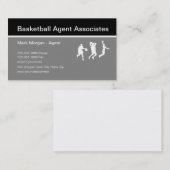 Cartes de visite d'agent de sports (Devant / Derrière)