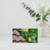 Cartes de visite d'agent immobilier (Debout devant)