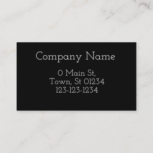 Cartes de visite dalmatiens de conception (Dos)