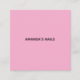 CARTES DE VISITE D'AMANDAS NAILS PAR IGOR ADAMOVIC