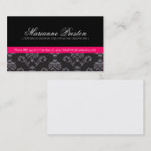 Cartes de visite Damas (Devant / Derrière)