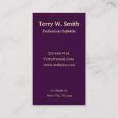 Cartes de visite d'anatomie vintage (Dos)