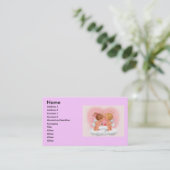 CARTES DE VISITE D'ANGE (Debout devant)