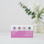 Cartes de visite d'animal familier (Debout devant)