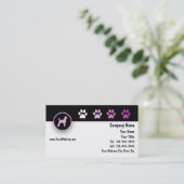 Cartes de visite d'animal familier (Debout devant)