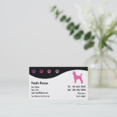 Cartes de visite d'animal familier (Debout devant)