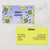 Cartes de visite d'apiculteur (Devant / Derrière)