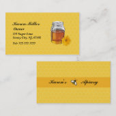 Cartes de visite d'apiculteur (Devant / Derrière)