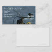 Cartes de visite d'appât et d'attirail (Devant / Derrière)