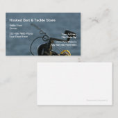 Cartes de visite d'appât et d'attirail (Devant / Derrière)