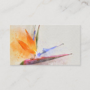 Cartes de visite d'aquarelle