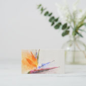 Cartes de visite d'aquarelle (Debout devant)