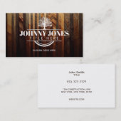 Cartes de visite d'arborescence personnalisables (Devant / Derrière)