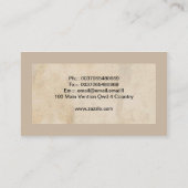 cartes de visite d'archer d'archer (Dos)