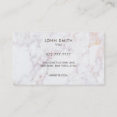 Cartes de visite d'architecte (Dos)