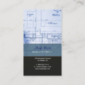 cartes de visite d'architectes branchés (Dos)