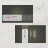 cartes de visite d'architectes branchés (Devant / Derrière)