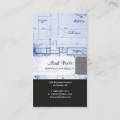 cartes de visite d'architectes branchés (Dos)