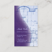 cartes de visite d'architectes branchés (Dos)