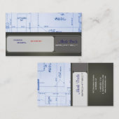 cartes de visite d'architectes branchés (Devant / Derrière)