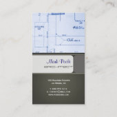 cartes de visite d'architectes branchés (Dos)