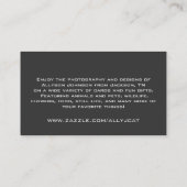 Cartes de visite d'arrière - plan de conception de (Dos)