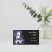 Cartes de visite d'art d'ange de boule de cristal (Debout devant)