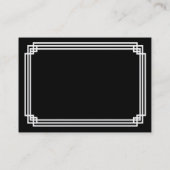 Cartes de visite d'art déco (Dos)