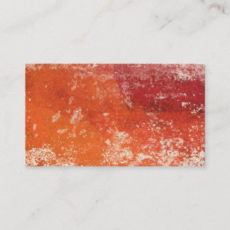 Cartes de visite d'art moderne Abstrait - Rouge or