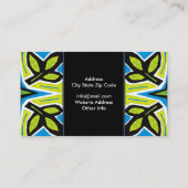 Cartes de visite d'art primitif (Dos)