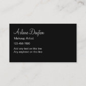 Cartes de visite d'artiste de Makeuo (Dos)