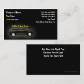 Cartes de visite d'assurance (Devant / Derrière)