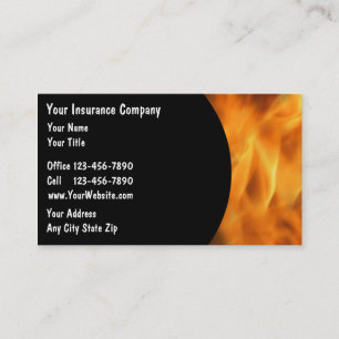 Cartes de visite d'assurance