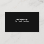 Cartes de visite d'assurance (Dos)